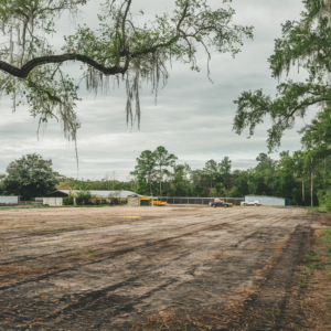 an acre of cleared land